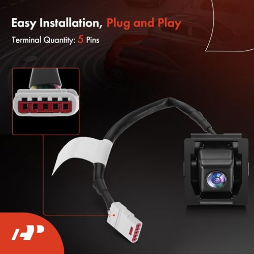 Image of A-Premium Park Assist Camera Rear View Backup Reverse Camera Compatible with Select Chevrolet Models - 2016-2017 Camaro