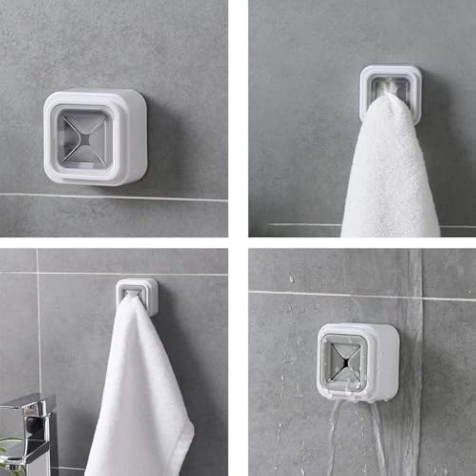 Nail Free Towel Rack, Decorative Wall Hanger