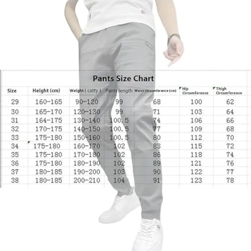 Vogany Cargo Pants, Men's High-Stretch Multi-Pocket Overalls, Durable Comfortable Pants with Great Storage Capacity2