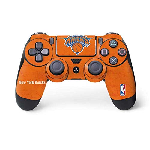 Skinit Decal Gaming Skin Compatible with PS4 Pro/Slim Controller - Officially Licensed NBA New York Knicks Orange Primary Logo Design