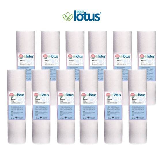 Cartuccia filtro acqua sedimentaria da 10" per osmosi inversa e filtrazione delle particelle, 5 micron (12)