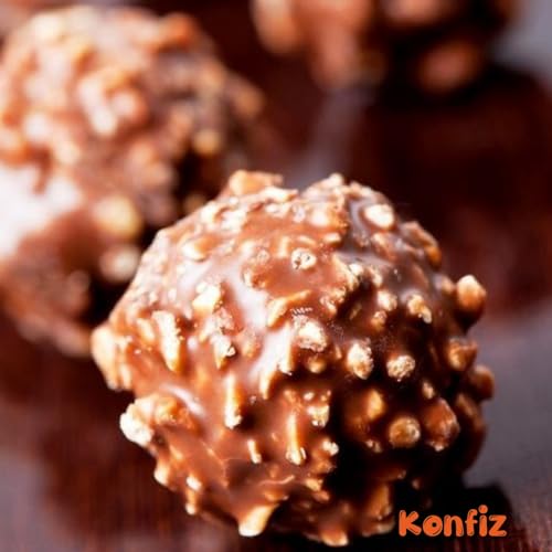 KONFIZ Wafer Shell 100pcs -Sweet Chocolate Shells Shell Making for Choco Shell Cake, Ice Cream, Chocolate Balls, Candy, Rice Balls and Biscuit, Shell