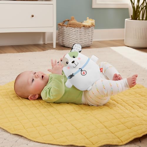 Fisher-Price Peluche Perrito relajante con sonidos y vibraciones calmantes, juguete para bebé recién nacido (Mattel HTJ68) - imagen 2