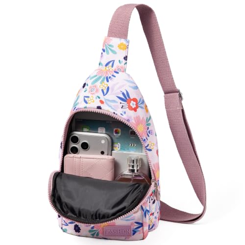 Image of Banelu Small Sling Backpack Crossbody Bags for Women Men, Sling Bag Cross Body Bag Fanny Packs Crossbody Purses
