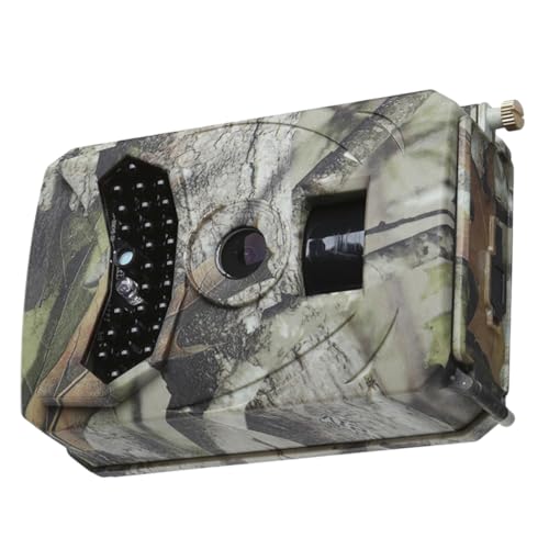 Caméra de chasse 1080p Mikinona avec vision nocturne 26 LED infrarouges - 2