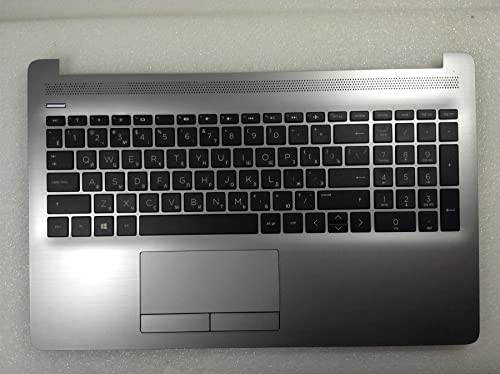 Clavier russe HP 255 G7 avec top cover de finition originale L50001-251