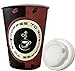 Produktbild TRENDSKY MADE IN GERMANY 1.000x 300ml Kaffeebecher Coffee to go 0,3l Hartpapier Pappbecher Cups + Deckel