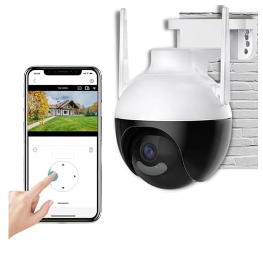 Câmera De Segurança Wifi Qualidade de Video Superior 4MP Quad HD 1440P com visão noturna colorida e detecção de movimento Speed Dome WiFi PTZ