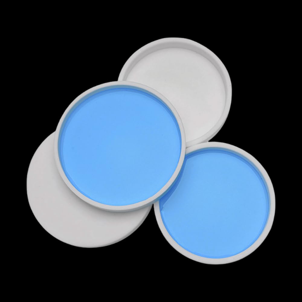 Runde PTFE-Tabletts – 15 mm Tiefe, hochtemperaturbeständige PEFT-Tabletts for den Laborgebrauch, 1 Stück(130x20x15mm)