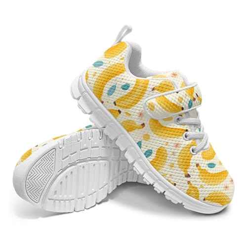 Kids Shoes Hook and Loops Running Athletic Shoes Slip On Non-Slip Shoes for Litter Kids Lightweight School Sport Sneaker for Boys Girls US 11-153