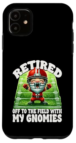 Funny Retirement Saying For Retired Men And Football Grandpa Carcasa para iPhone 11