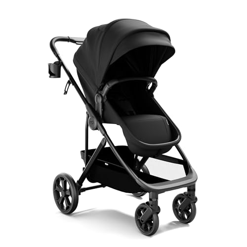 Image of Mompush Wiz Pro Bassinet Stroller with Reversible Seat and Snack Tray