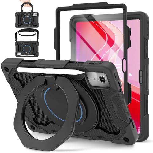 Étui pour Lenovo Tab M11 protection intégrale antichoc 360 porte-stylo K11 2024