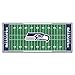 FANMATS NFL Seattle Seahawks Nylon Face Football Field Runner