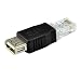 Produktbild adaptare 41069 Adapter RJ45-Stecker Ethernet zu USB-Buchse schwarz