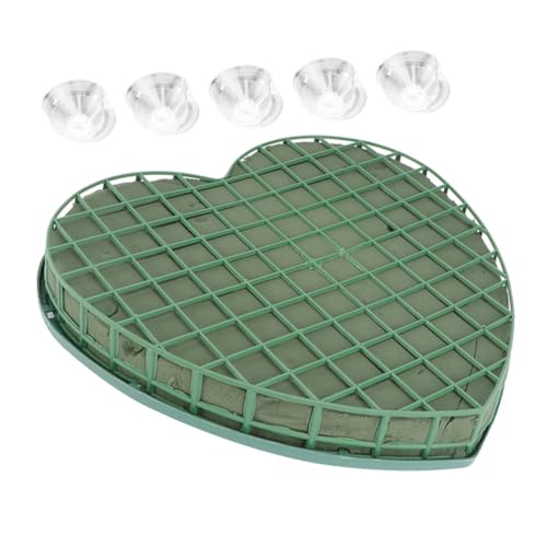 ARTIBETTER Florist Sponge Heart Flower Mud Blocks Wedding Car Flower Decor Insert for Stylish Arrangements
