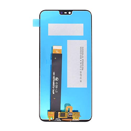 Image of LCD Screen Display Digitizer Touch Panel Without Frame Screen Replacement for Nokia 6.1 Plus Nokia X6(Black)