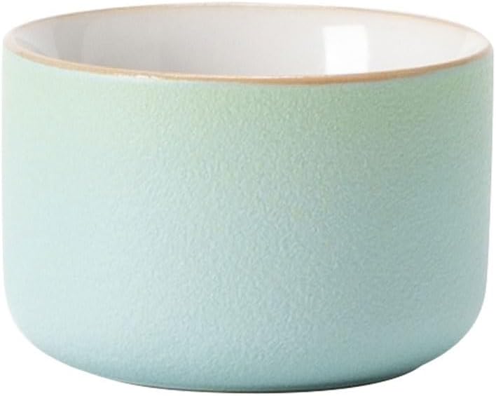 Tea Cup Handmade Ceramic Lime Green Small Teacups 40ml Gas Kiln Fired Home Kung Fu Set Drinking Cups Mug
