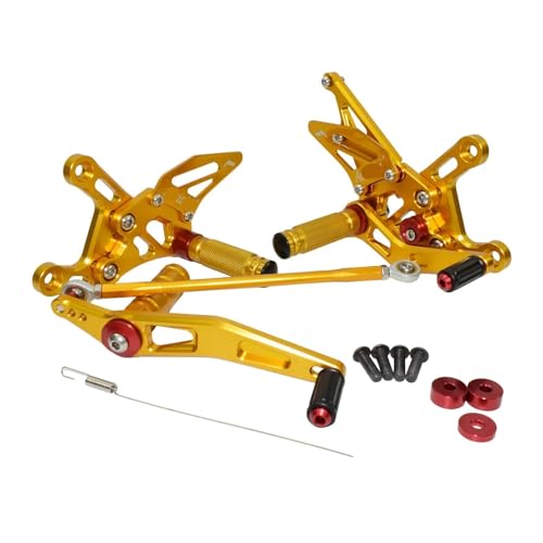 Repose pieds moto YZF R1 réglables pour éliminer la glisse des bottes