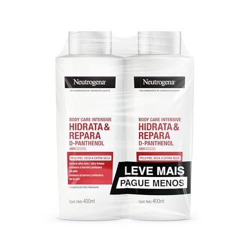 Neutrogena Hidratante Corporal Body Care Intensive Hidrata&Repara, Kit com 2 Unidades de 4... Neutrogena Hidratante Corporal Body Care Intensive Hidrata&Repara, Kit com 2 Unidades de 4...