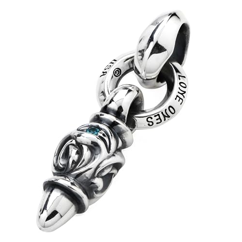 [ロンワンズ] 正規輸入代理店 ペンダント メンズ ユニセックス [Mating Flight] イーグル ペンダント w/ミディアム シルク リンク w/パライバ トルマリン