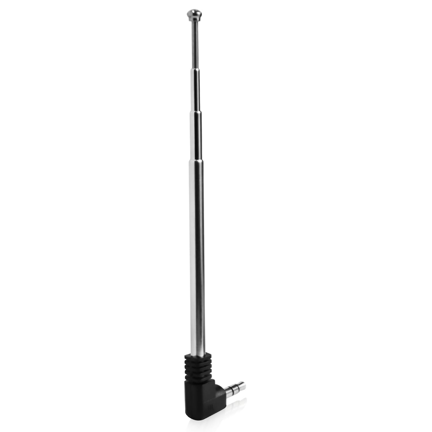 Teleskopowa antena FM ze złączem wtykowym 3,5 mm do telefonu komórkowego, wzmacniacz sygnału radiowego, odbiornik stereo, audio, odbiornik kina domowego, 3 szt