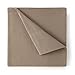 Shavel Home Products Micro Flannel Solid Color Sheet Set, Hazelnut, Queen