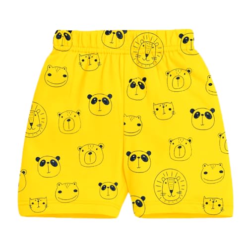 Image of Kuchipoo Boys Regular Fit Cotton Shorts - Pack of 5