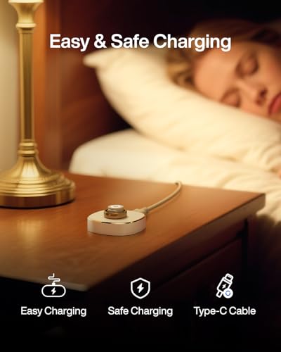 RingConn Charger - Charging Dock and Type-С Cable - Charger for RingConn Gen 1 / Gen 2 / Gen 2 Air Smart Ring All Ring S - Additional View