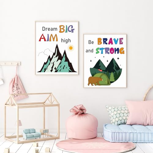 Impression d'art camping de 20,3 x 25,4 cm Nezyo poster de qualité - 6