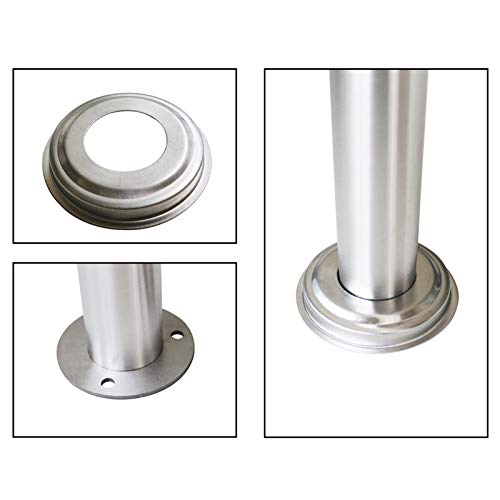 Froadp Corrimano in acciaio inox, 100 cm, robusto