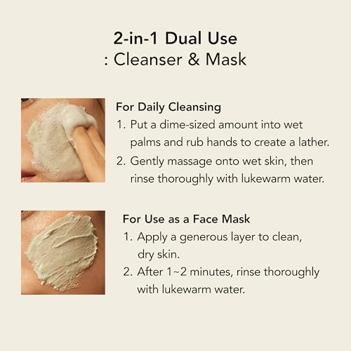 WHIPPED VEGAN PACK CLEANSER 200ML(6.76 fl. oz) - Made with 100% Fresh Vegan Ingredients | Hydrating Face Cleanser for All Skin Types with Niacinamide 2%, Hyaluronic Acid - Image 6