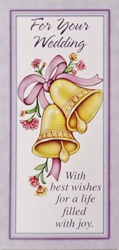 For Your Wedding Money/Check Holder Greeting Card -"May Today Be The Joyous Beginning Of A Life Filled With The Happiness That Only True Love Can Bring" #TOP10