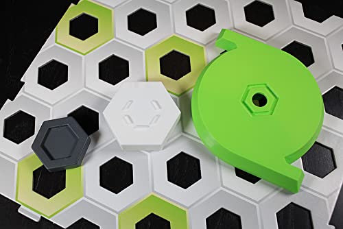 TracksCreations Mega Kreisel für Kugelkreislauf, Gravitrax-kompatibel (2 Eingänge)