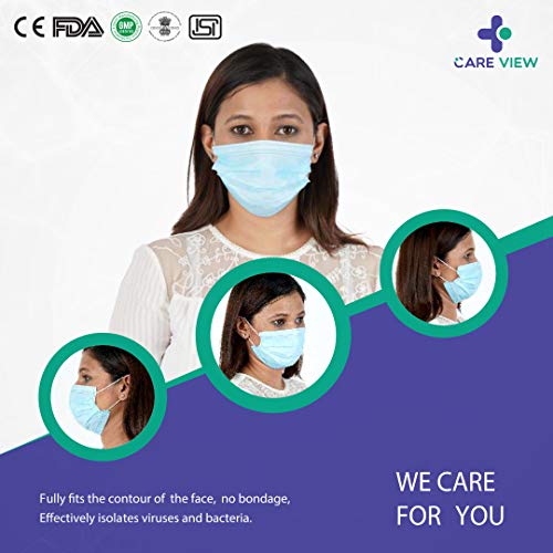 Image of Careview� N-95 Protective Face Mask with 6 Layered Filtration