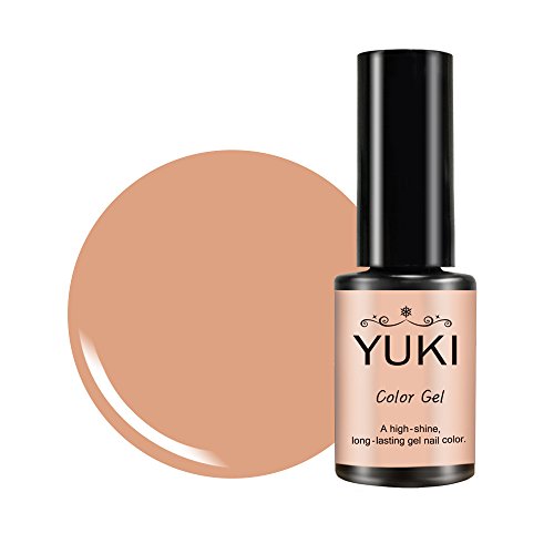 YUKI Color Gel Nail Polish | UV LED Soak off | 277 Every color you can imagine 0.17oz/5g (147 Pale Dogwood)