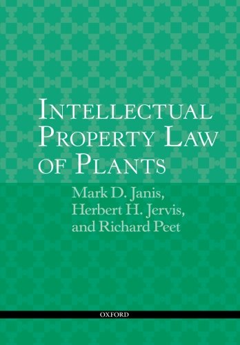 Intellectual Property Law of Plants