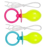 HEALSOPTHY 2pièces Tétine Géante pour Déguisement Adulte Accessoire Humoristique Lége...