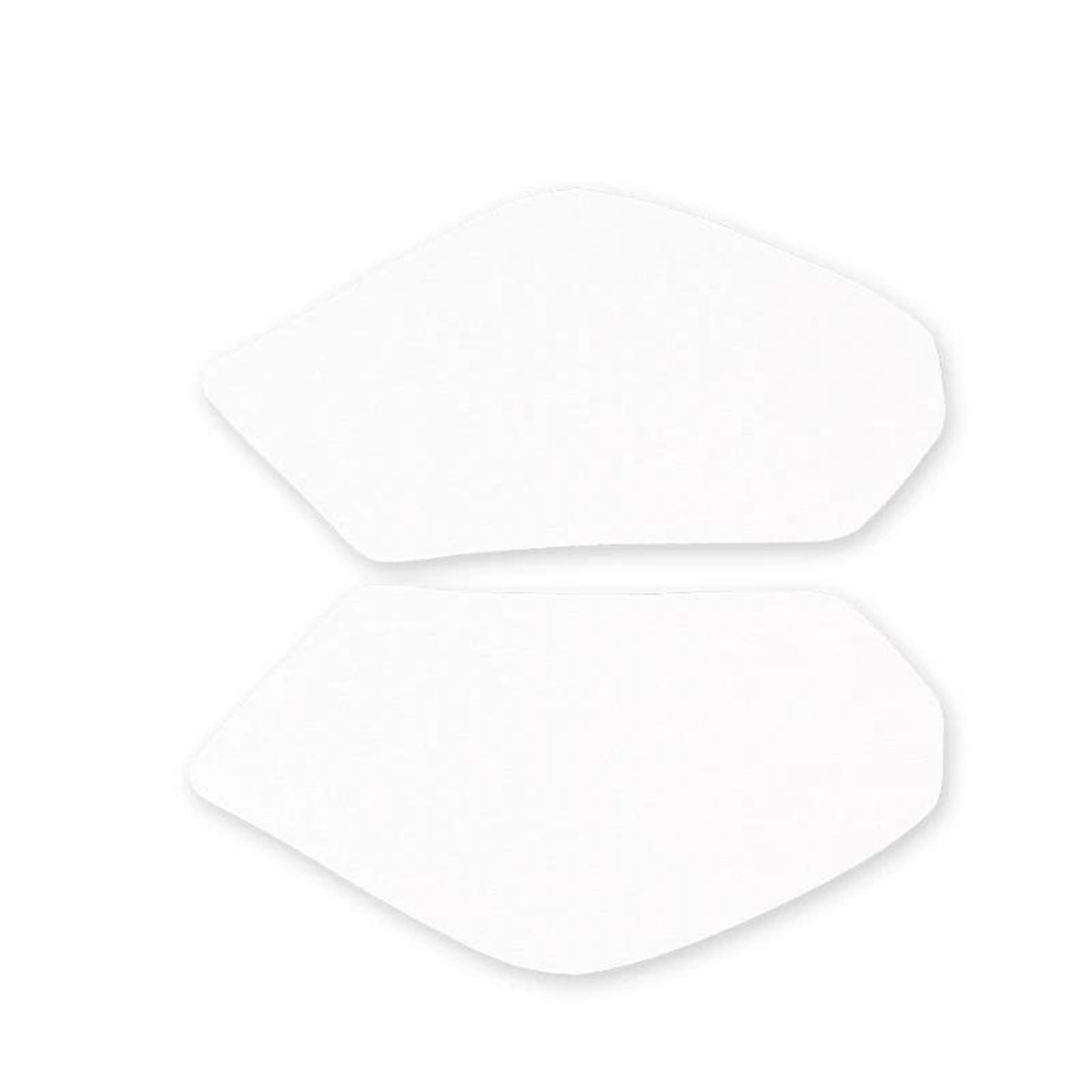 Motorcycle Tank Pad Protector Sticker Decal Gas Knee Grip Traction Side for CBR600RR 2003-2006(Matte White)