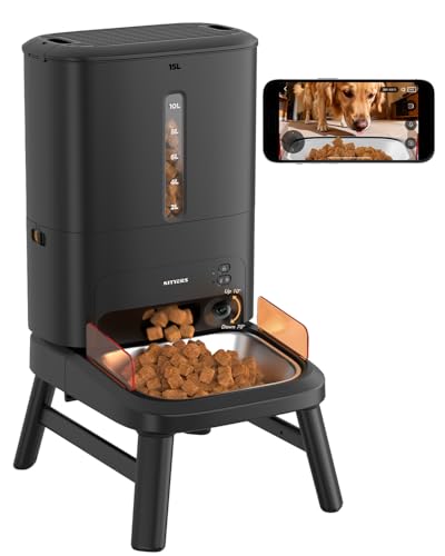 15L Automatic Dog Feeder with Camera