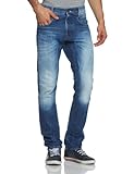 Stil: mittlere Größe G-STAR RAW Herren New Radar Slim Jeans, Blau (medium Aged 5203-071), 34W / 30L
