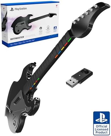 （20:00時点） 【SONY公式ライセンス商品】PDP RiffMaster ワイヤレスギターコントローラー Fortnite Festival/Rock Band 4対応 折りたたみ式 PS5/PS4 超低遅延＆36時間プレイ可能【国内正規品】