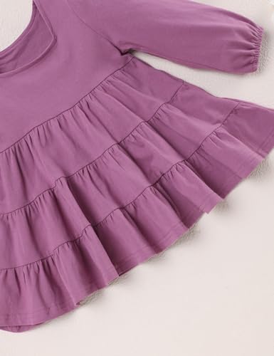 Image of Baby Girl Clothes Ruffle Floral Top and Pants Toddler Baby Girl Clothes 3Pcs Fall Baby Girl Outfits