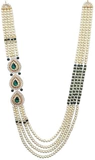 Pearl Base - Dulha Moti Mala Necklace Haar Jewellery for Groom/Men for Shaadi Wear