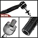 A-Premium Set of 4, Front Inner & Outer Tie Rod End Kit, Compatible with Ford & Lincoln & Mercury - 2003-2011 - Crown Victoria, Town Car, Grand Marquis, Marauder