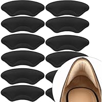 Lot De 4 Paires De Talonnettes Amortissantes - Pour Chaussures Trop Grandes, Protection Talon (Noir + Beige)