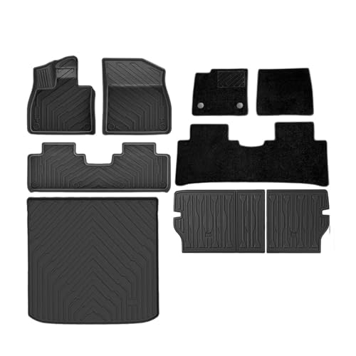 for BYD Seal U/Sealion 6 Song Plus DMI 2021-2025 TPE Floor Mats and Cargo Liner, All Weather Liners Trunk Mat Only(1PC Trunk Mat)