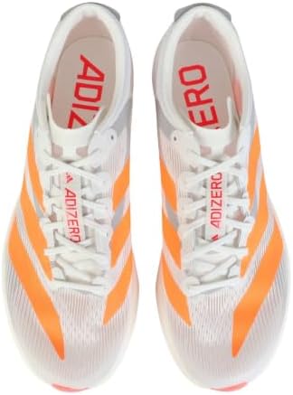  ADIZERO スパイクシューズ ホワイト/オレンジ　26cm Amazon | [アディダス] 陸上/ランニング 陸上スパイク ADIZERO