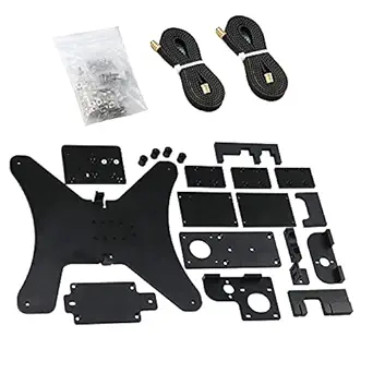 3D Printer Updated Aluminum BLV Ender 3 Pro Upgrade Kit Y Carriage Plate Belt Screws, Not Including MGN12 Linear Rail (Ender 3 Pro Without Rails)