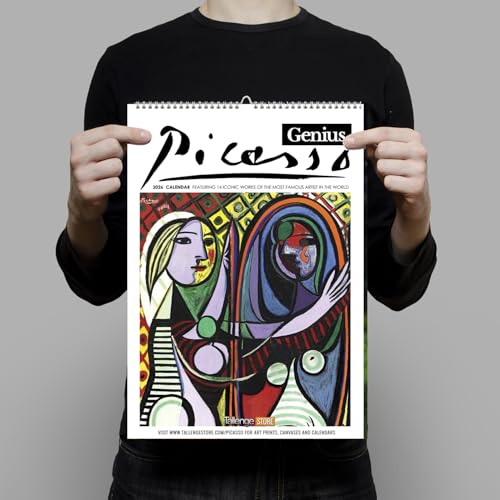 Image of Tallenge - Pablo Picasso - 2026 Wall Calendar - 12 x 17 Inches for Home & Office (Paper, Wall Calendar)